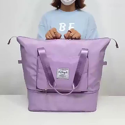 3 In 1 Large Capacity Foldable Travel Gym Bag